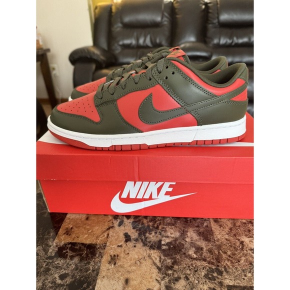 Nike Dunk Low Mystic Red DV0833-600 Men\'s NEW 9.5 main image 4